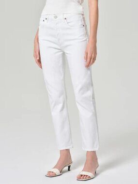 AGOLDE Riley High Rise Straight Crop NWOT